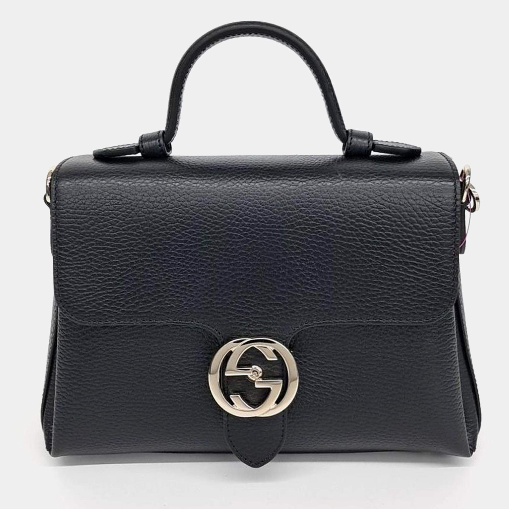 Gucci Interlocking Top Handle Bag