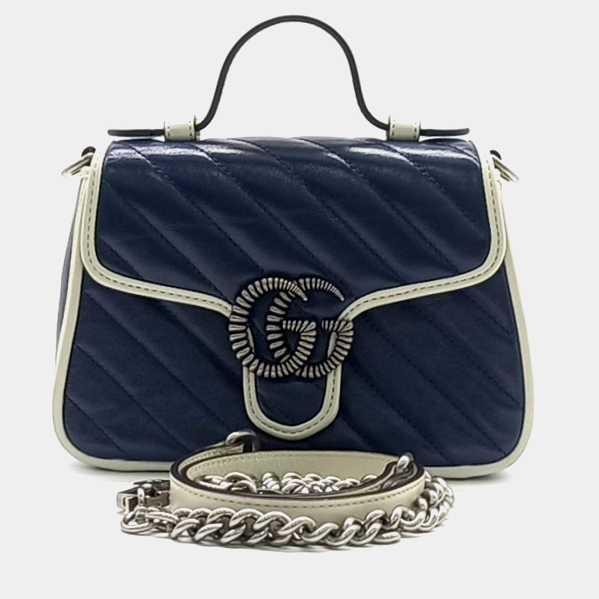 Gucci GG Marmont Mini Top Handle Bag