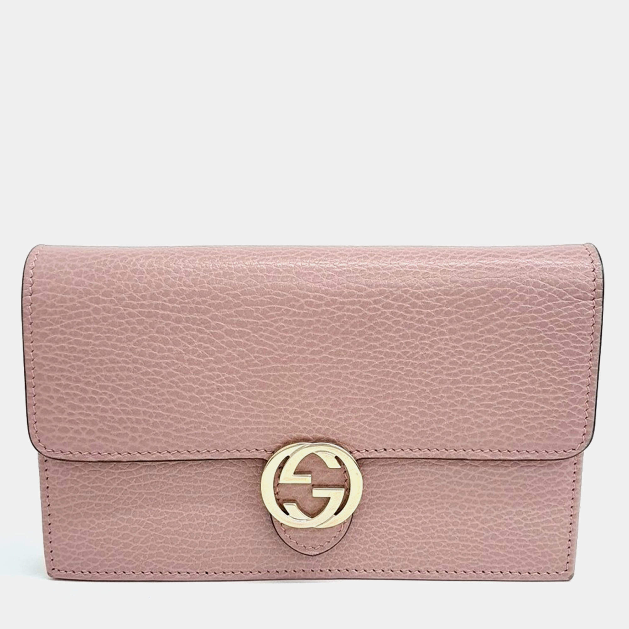 Gucci Interlocking Chain Crossbody Bag