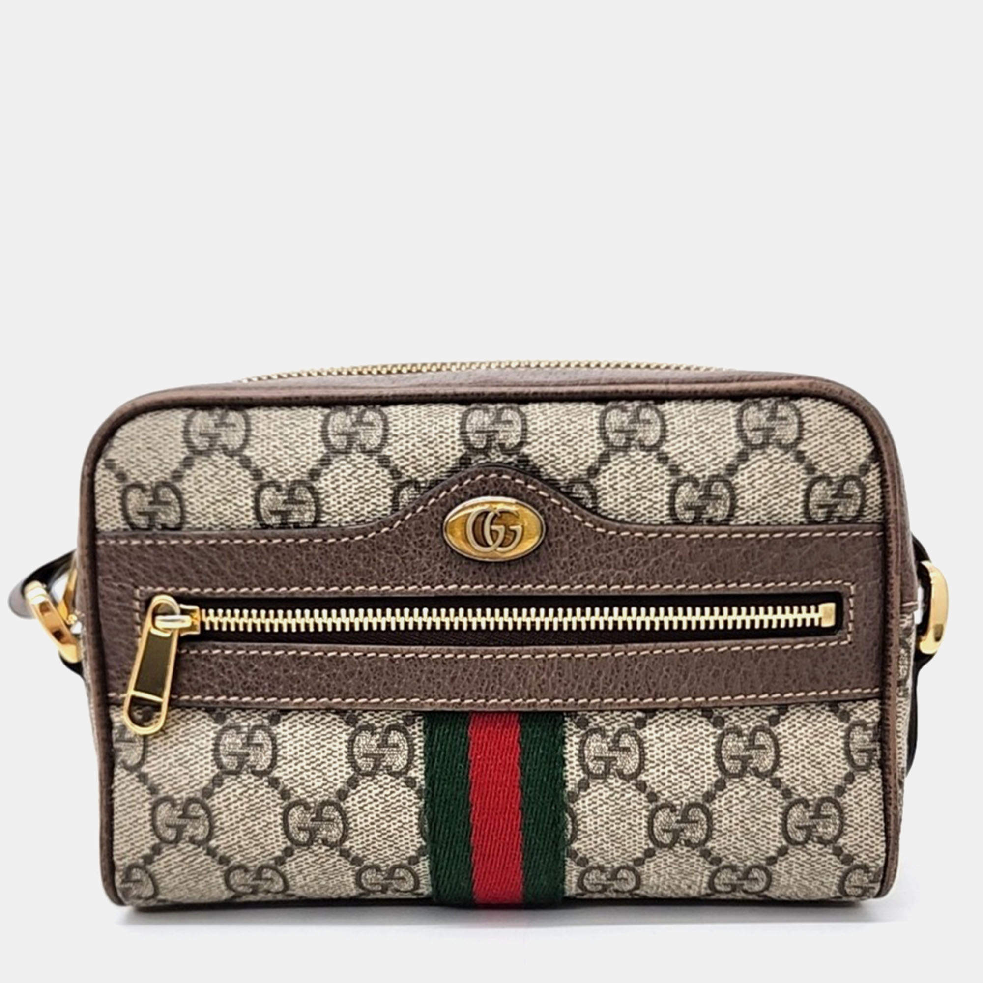ショルダーバッグ Gucci Gg Supreme Fabric Super Mini Crossbody Bag Gucci Gg supreme fabric mini ophidia crossbody bag | The