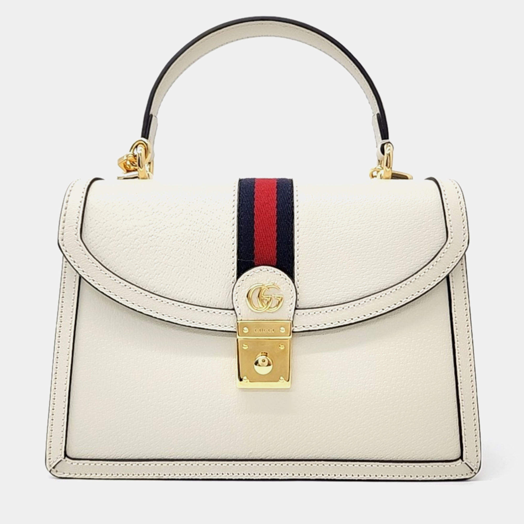 Pre Owned Gucci Ophidia Top Handle Bag