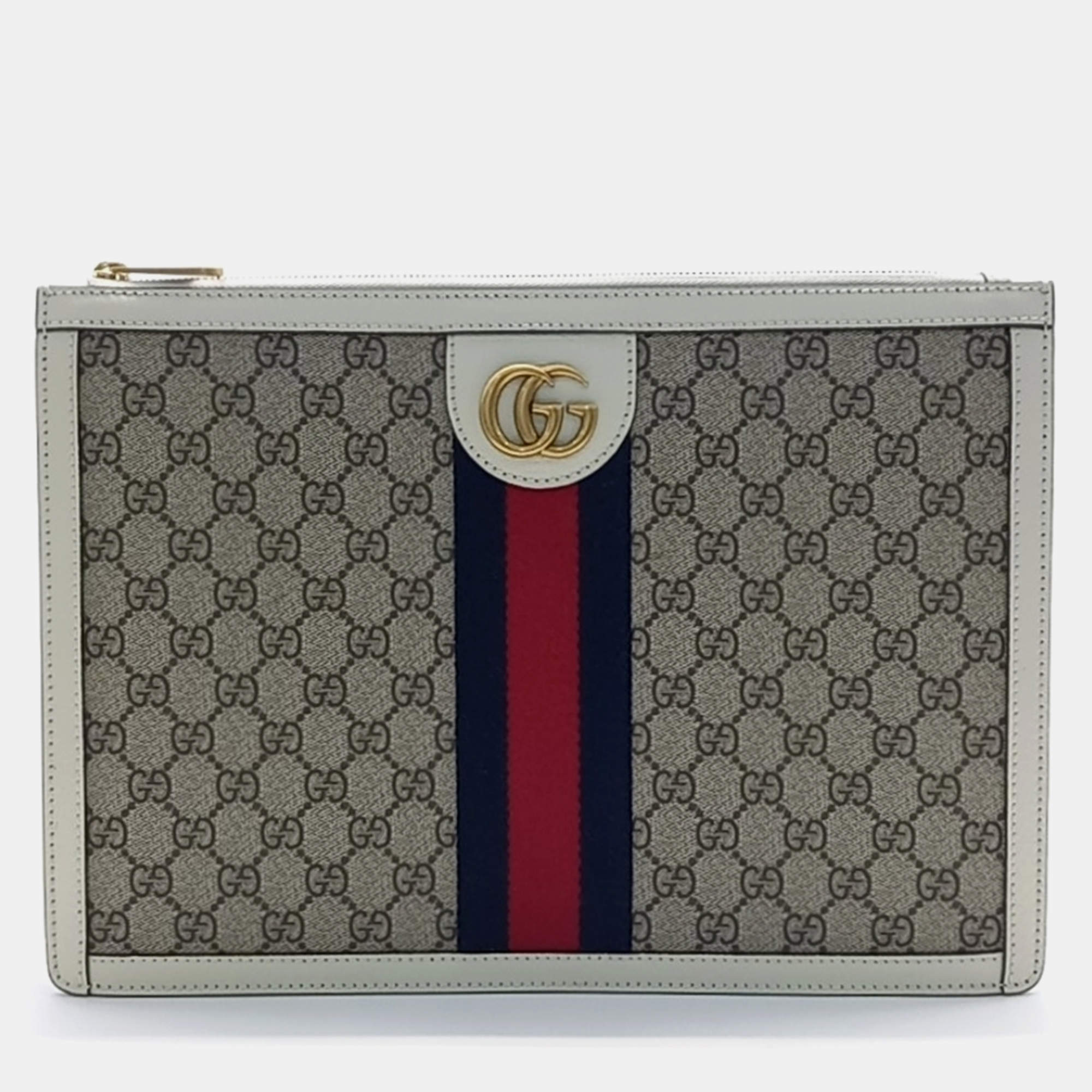 Pre Owned Gucci Ophidia Portfolio Case