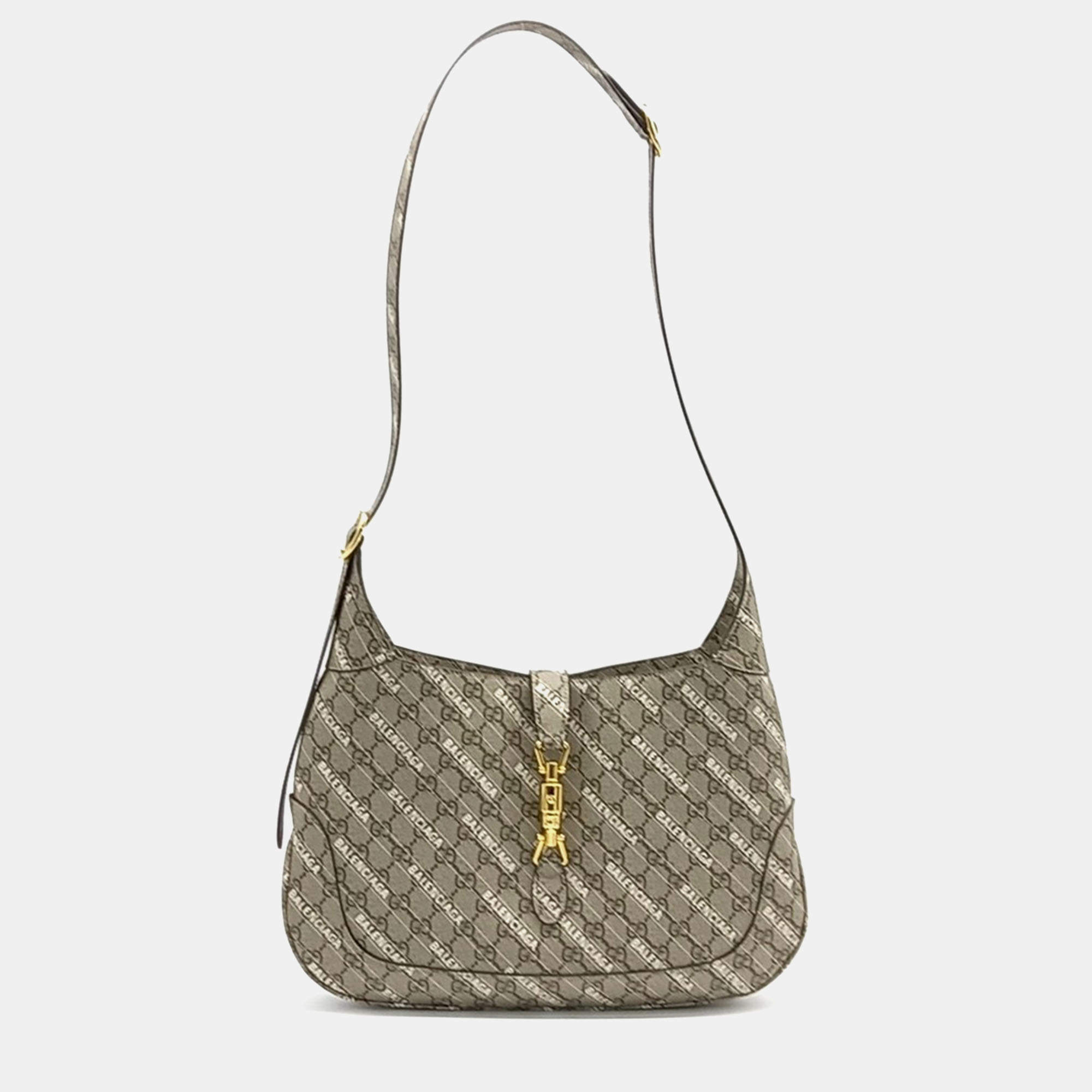 Gucci X Balenciaga Hacker Project Jackie 1961 Medium Hobo Bag