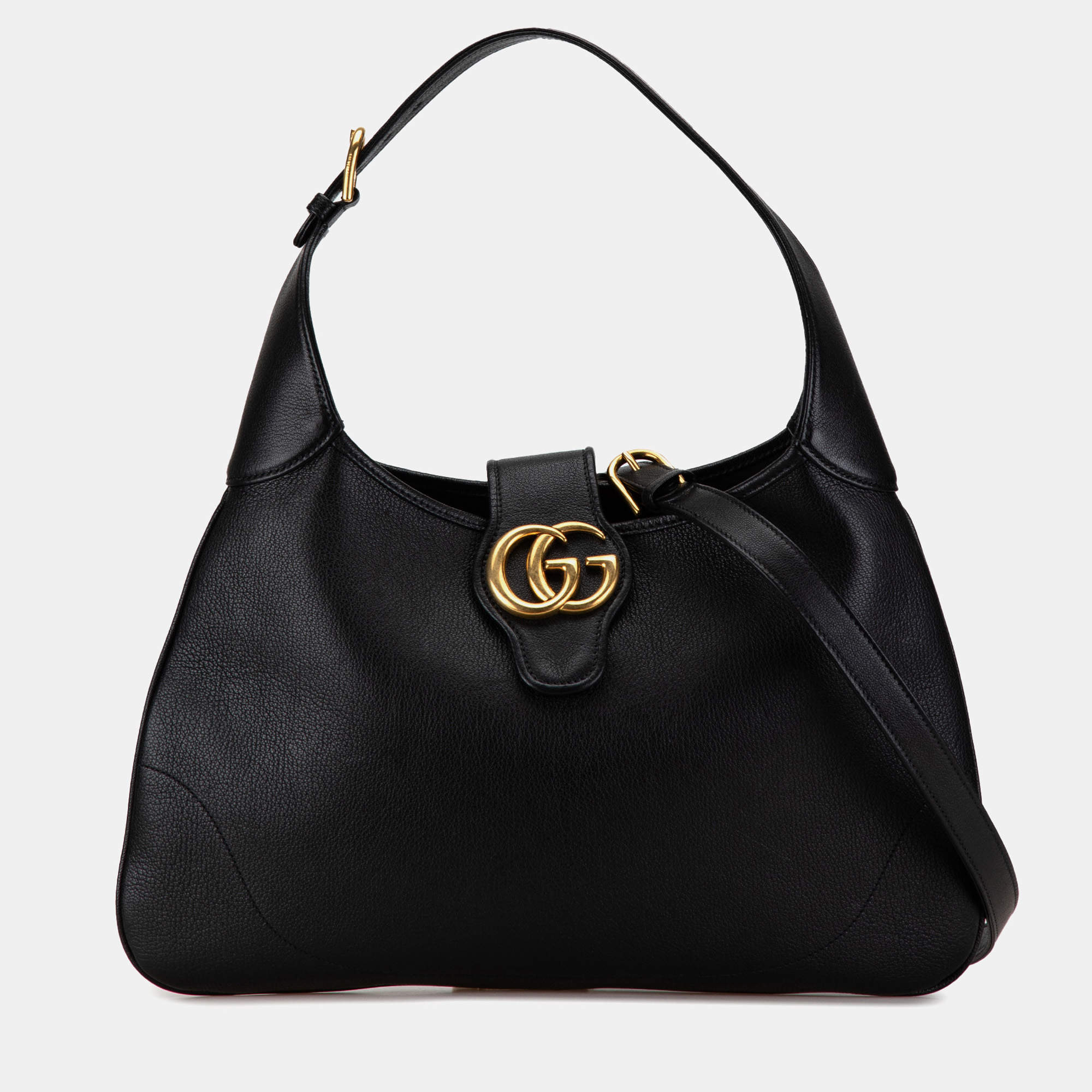 Gucci Black Medium Leather Aphrodite Crossbody