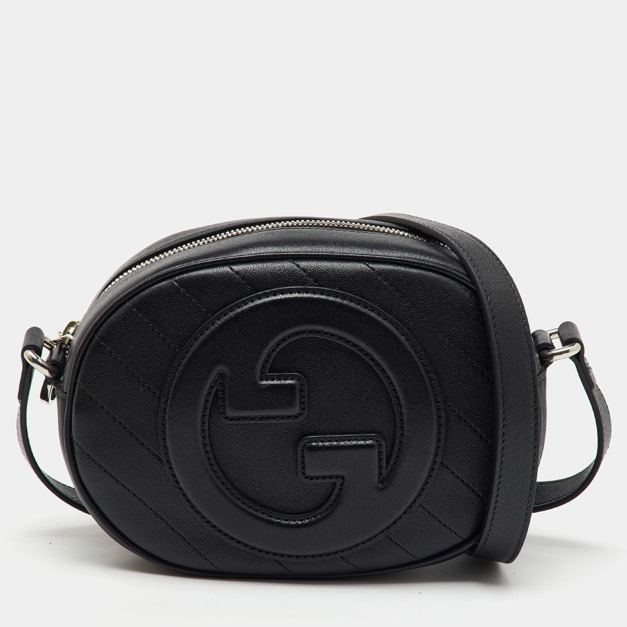 Gucci Black Leather Blondie Mini Shoulder Bag