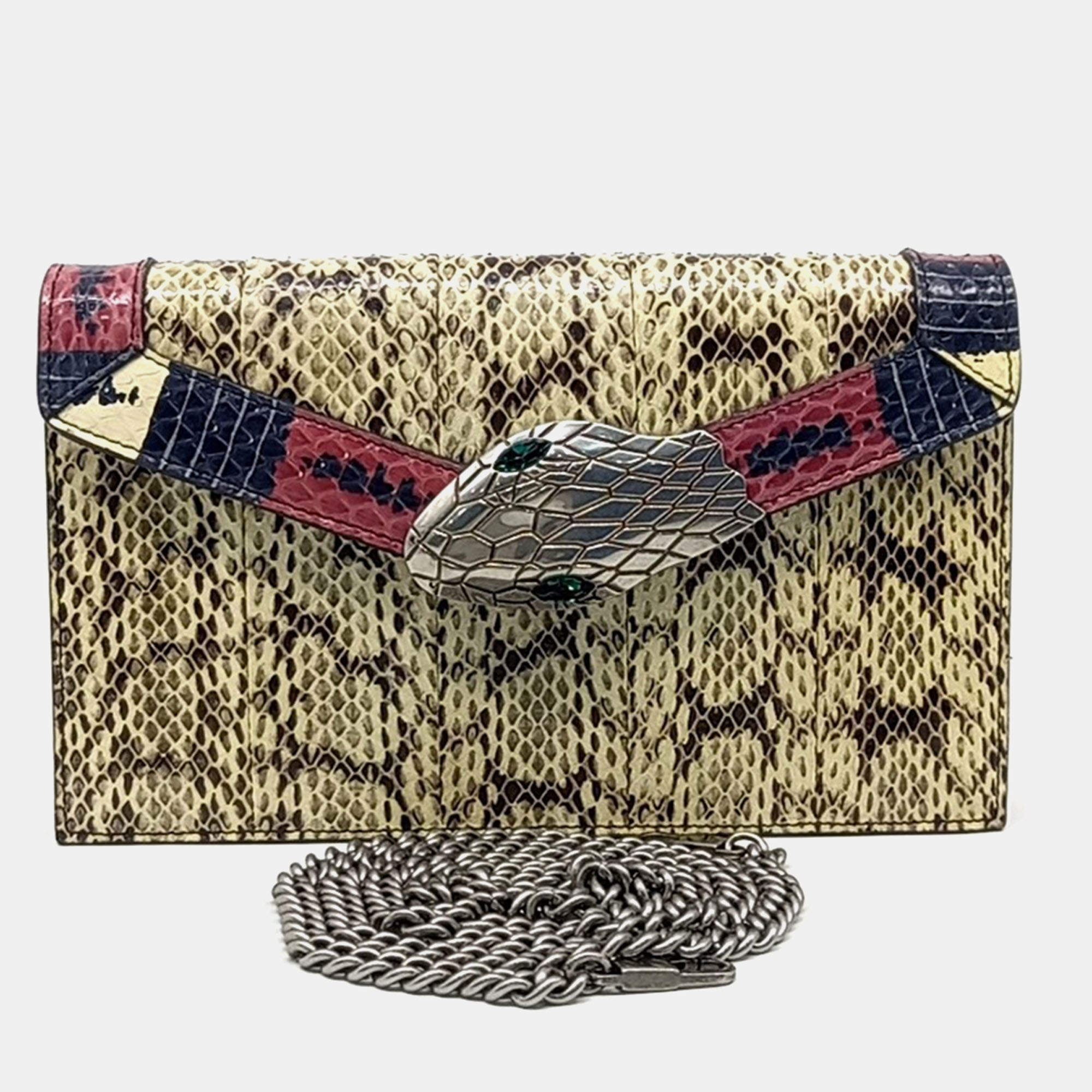 Gucci Multicolor Leather Lilith Flap Shoulder Bag