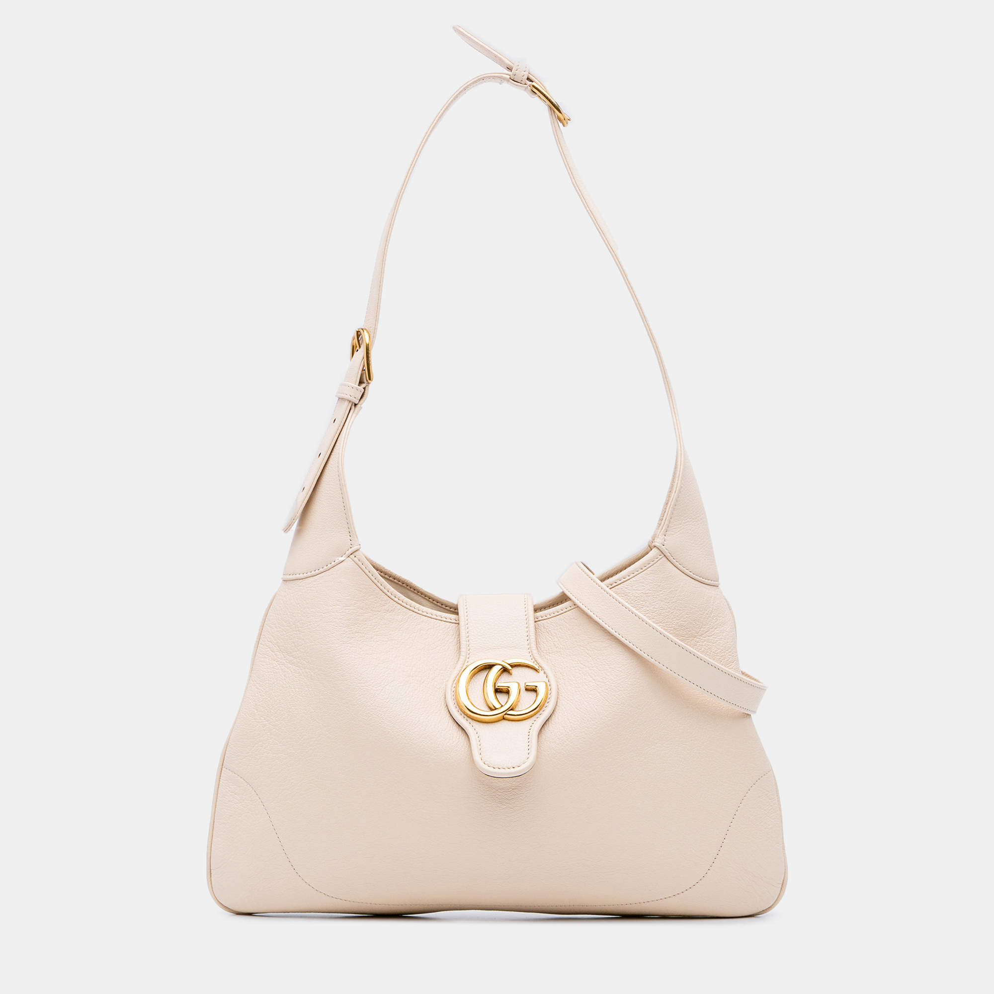 Gucci Beige Medium Leather Aphrodite Crossbody
