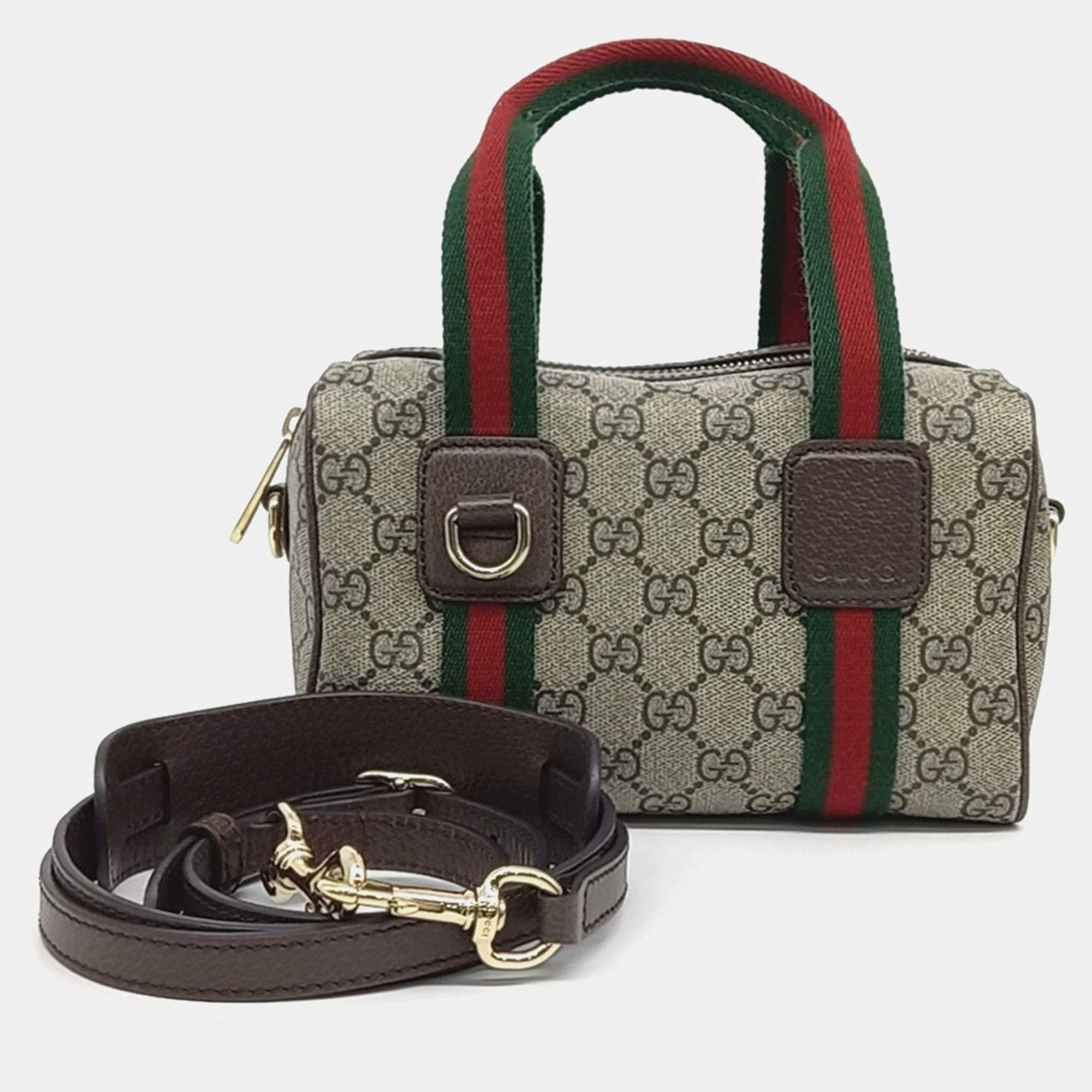 Pre Owned Gucci GG Mini Tote and Shoulder Bag