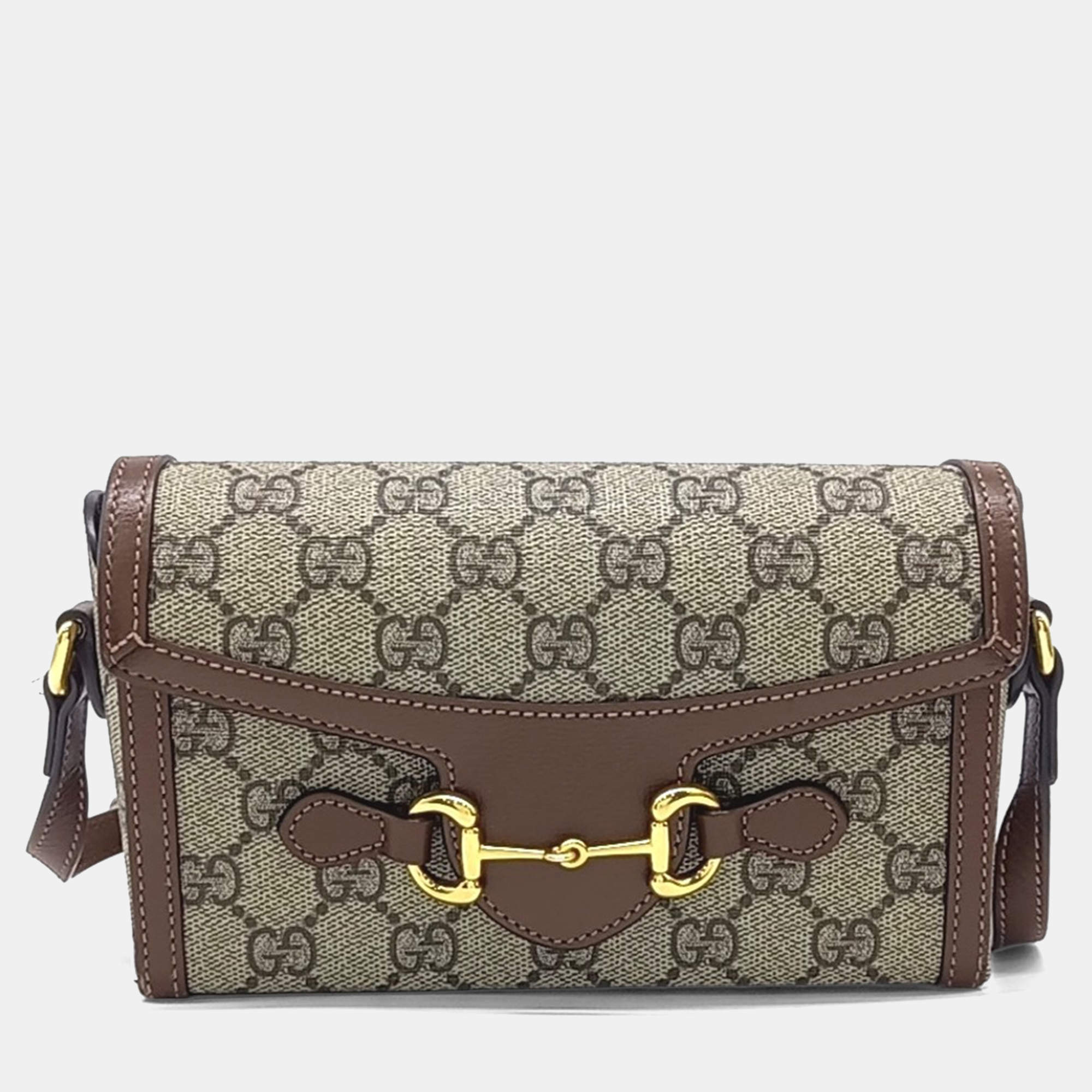 Pre Owned Gucci Horsebit 1955 Mini Bag