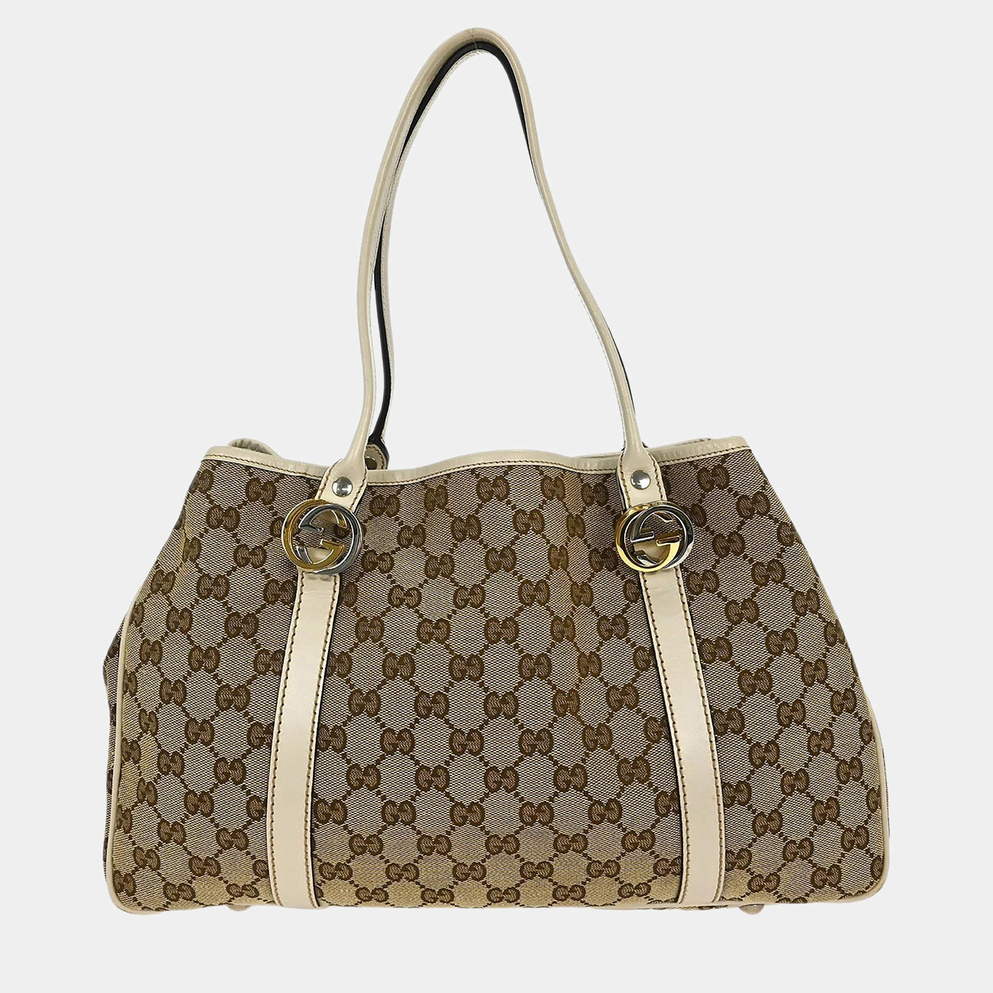 مملوكة مسبقًا Gucci Brown GG Tote Handbag