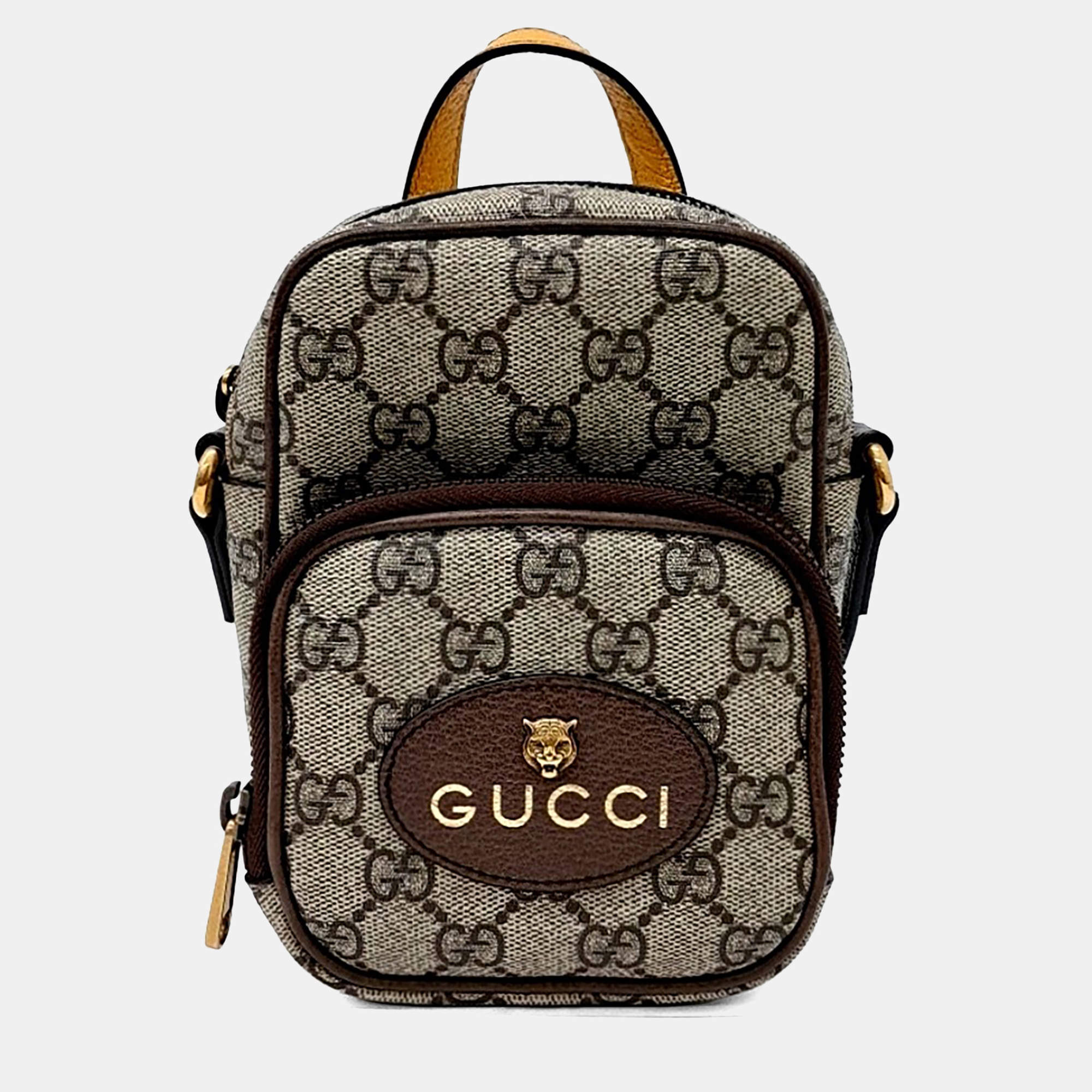 مملوكة مسبقًا Gucci Beige PVC Neo Vintage Mini Bag (658556)