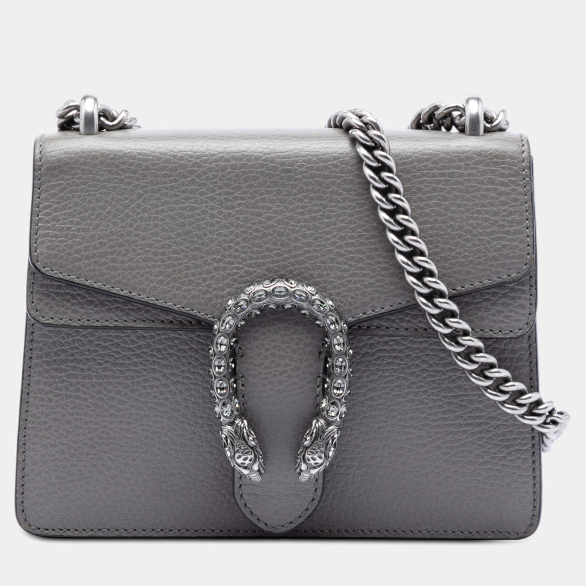 Pre Owned Gucci Small Leather Dionysus Crossbody