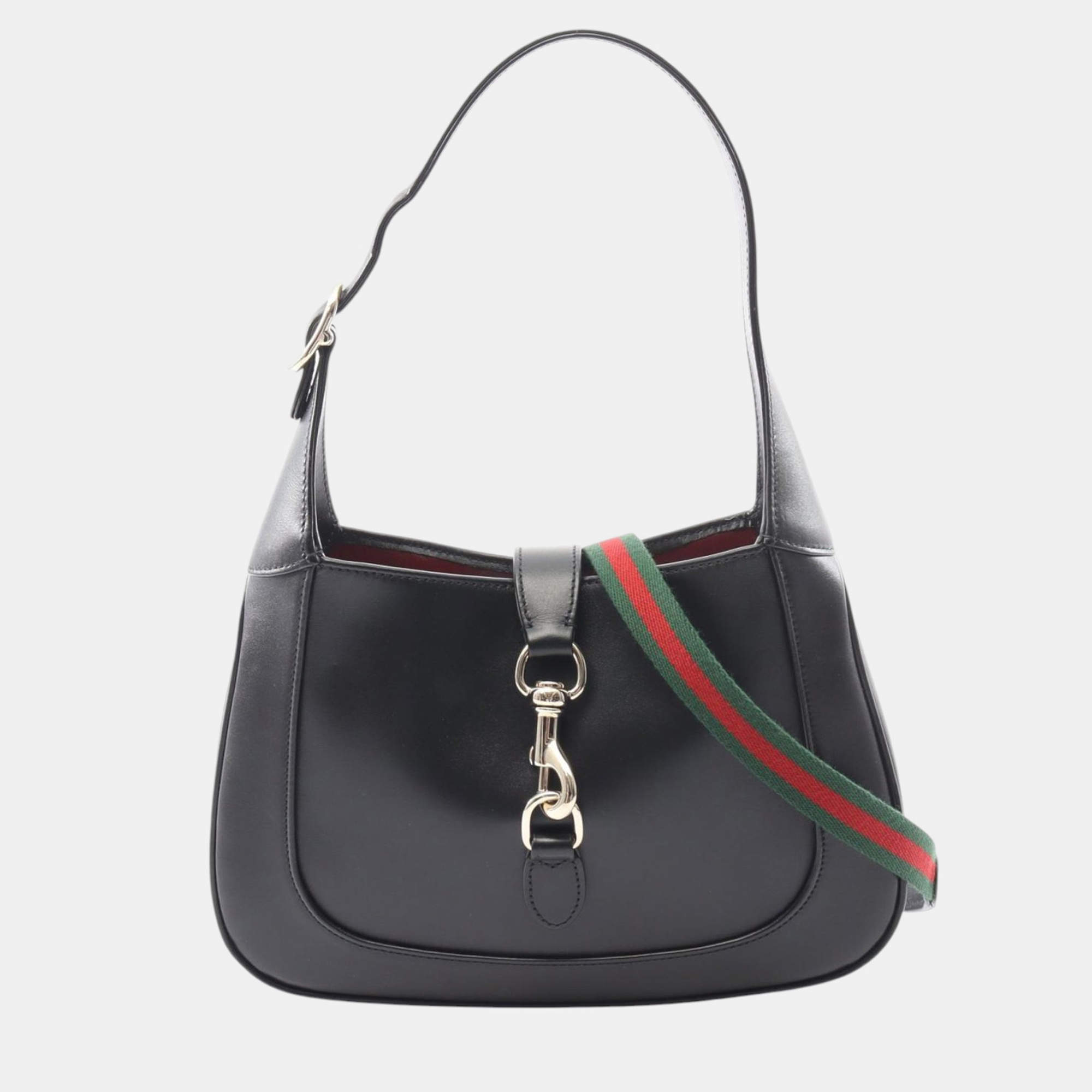 مملوكة مسبقًا Gucci Black Small Calfskin Jackie 1961 Crossbody