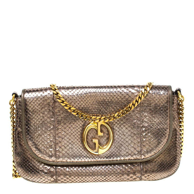 gucci 1973 chain shoulder bag