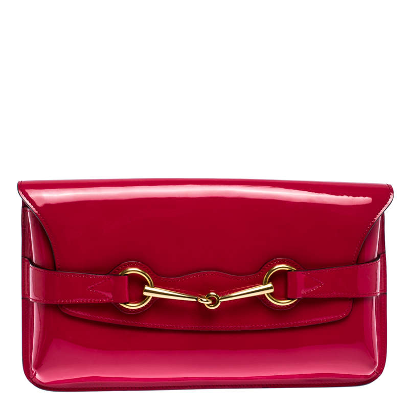 gucci patent leather purse