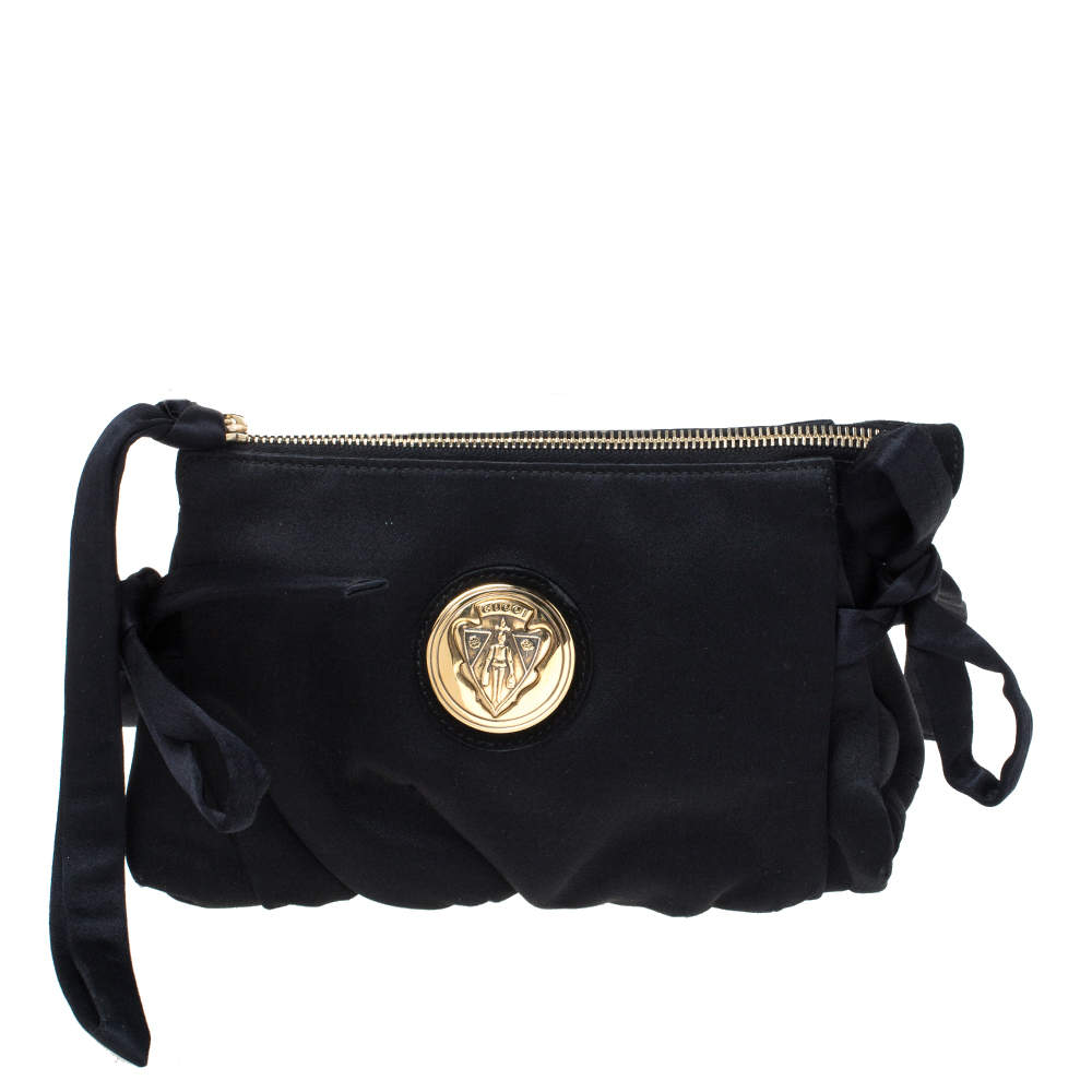 gucci satin clutch
