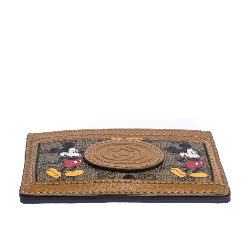 gucci card holder disney