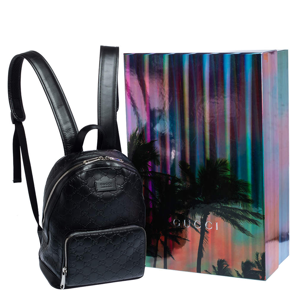 guccissima backpack