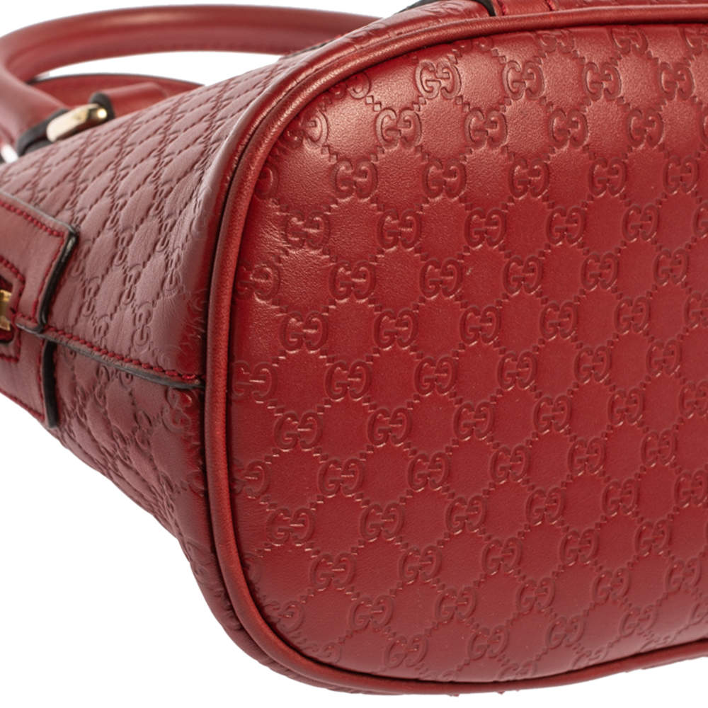 Gucci Red GG Microguccissima Nice Small Bag – The Closet