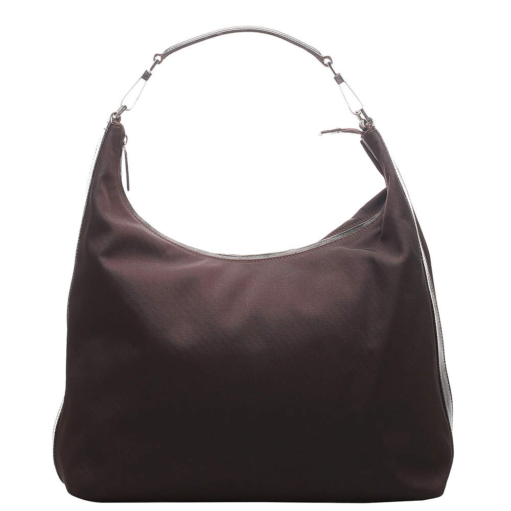 gucci nylon shoulder bag