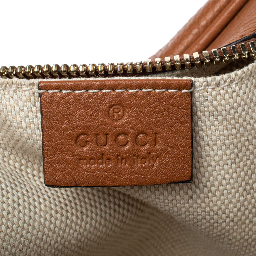 Soho leather crossbody bag Gucci Brown in Leather - 37611524