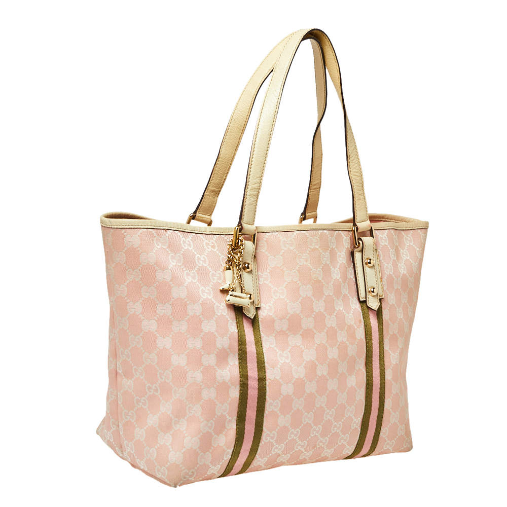 Gucci Shopper bag Pink Cotton ref.58167 - Joli Closet