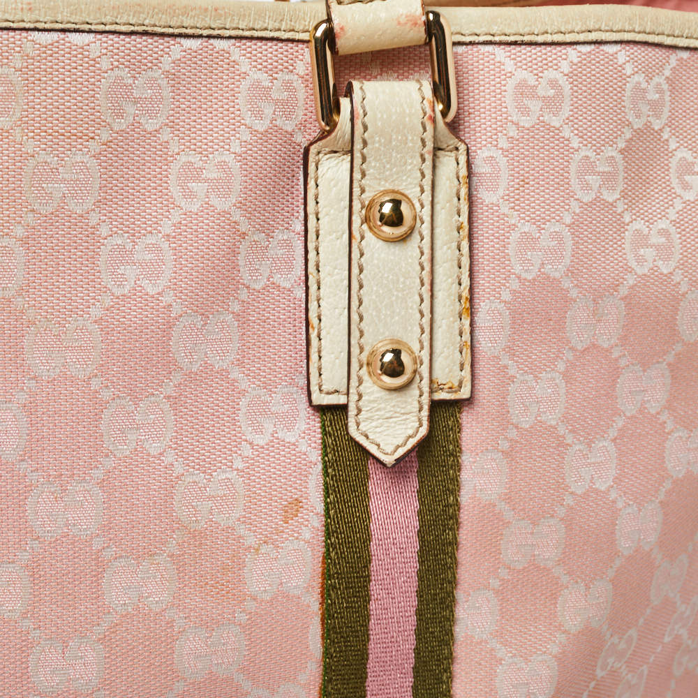 Gucci Shopper bag Pink Cotton ref.58167 - Joli Closet