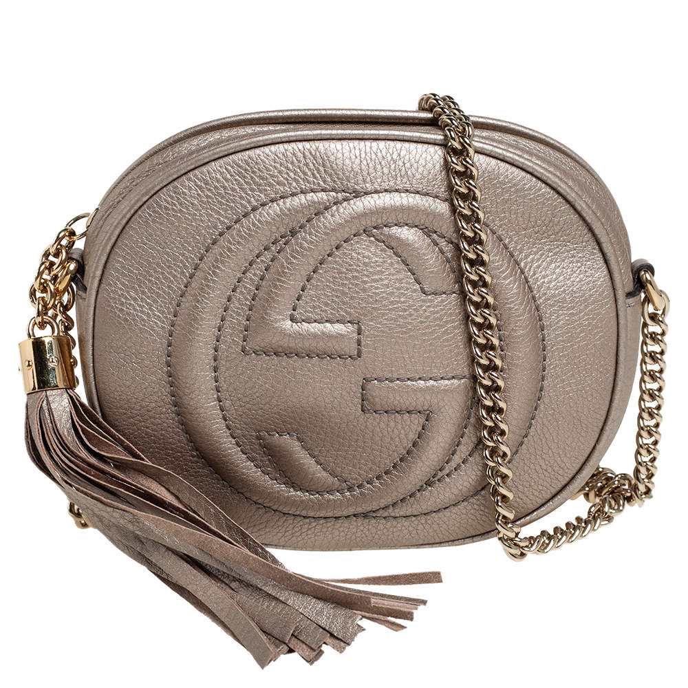 gucci shoulder bag with gold chain