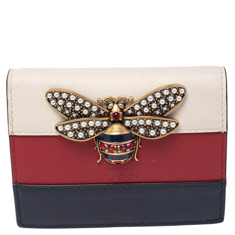 Pre Owned محفظة غوتشي كوين مارغريت جلد متعددة الألوان