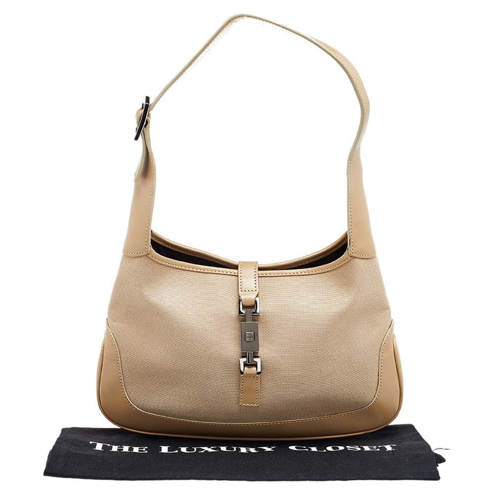 Gucci Beige Leather Jackie Crossbody Bag Gucci | The Luxury Closet