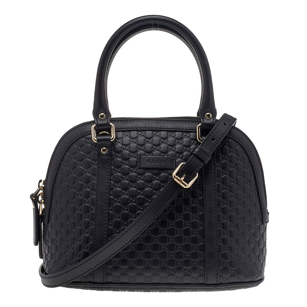 Gucci Black Microguccissima Leather Mini Dome Bag Gucci | The Luxury Closet