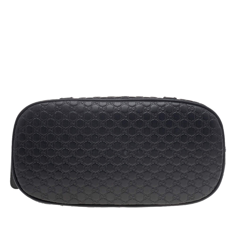 GUCCI Microguccissima Mini Dome Bag Black 1243070