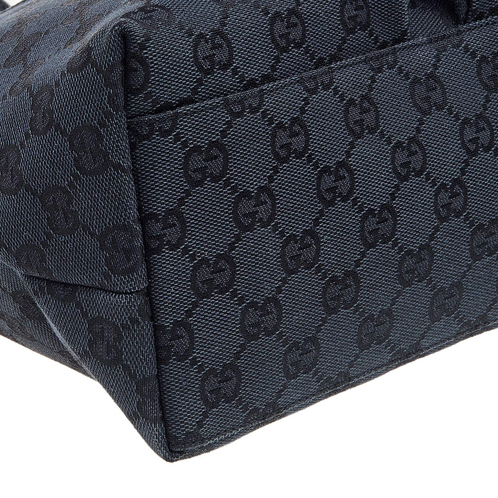 Gucci Small GG Canvas Double Pocket Tote - Black Totes, Handbags -  GUC1355794
