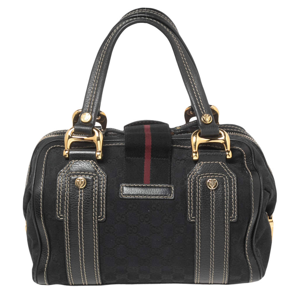 Gucci Aviatrix Leather outlet Boston Bag