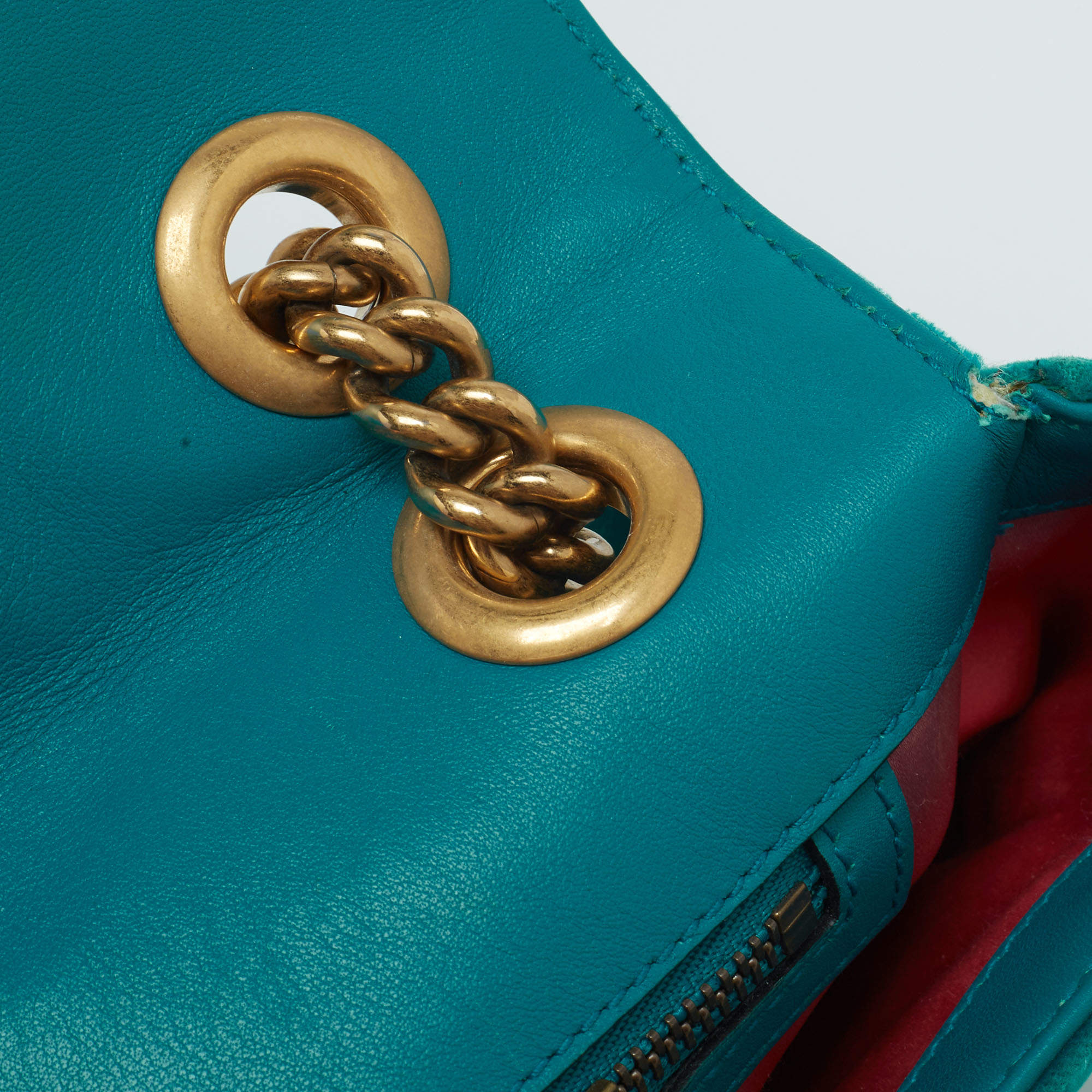 Gucci Matelasse Velvet GG Marmont Small Shoulder Bag (SHF-5JLMQ6) – LuxeDH