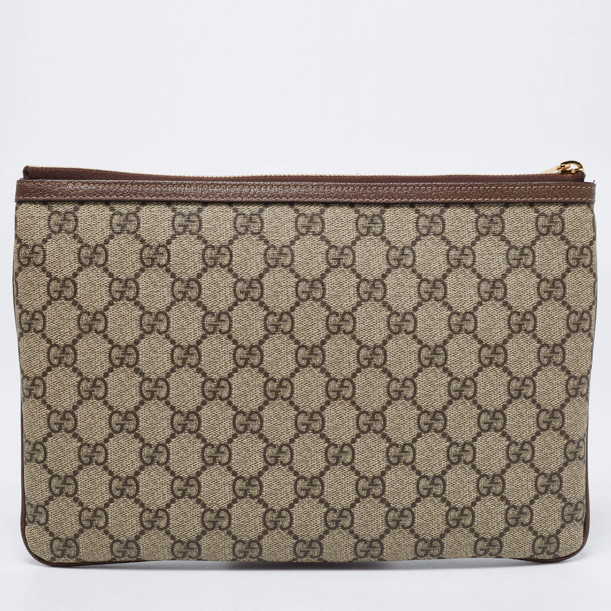 Ophidia gg supreme outlet canvas zip pouch