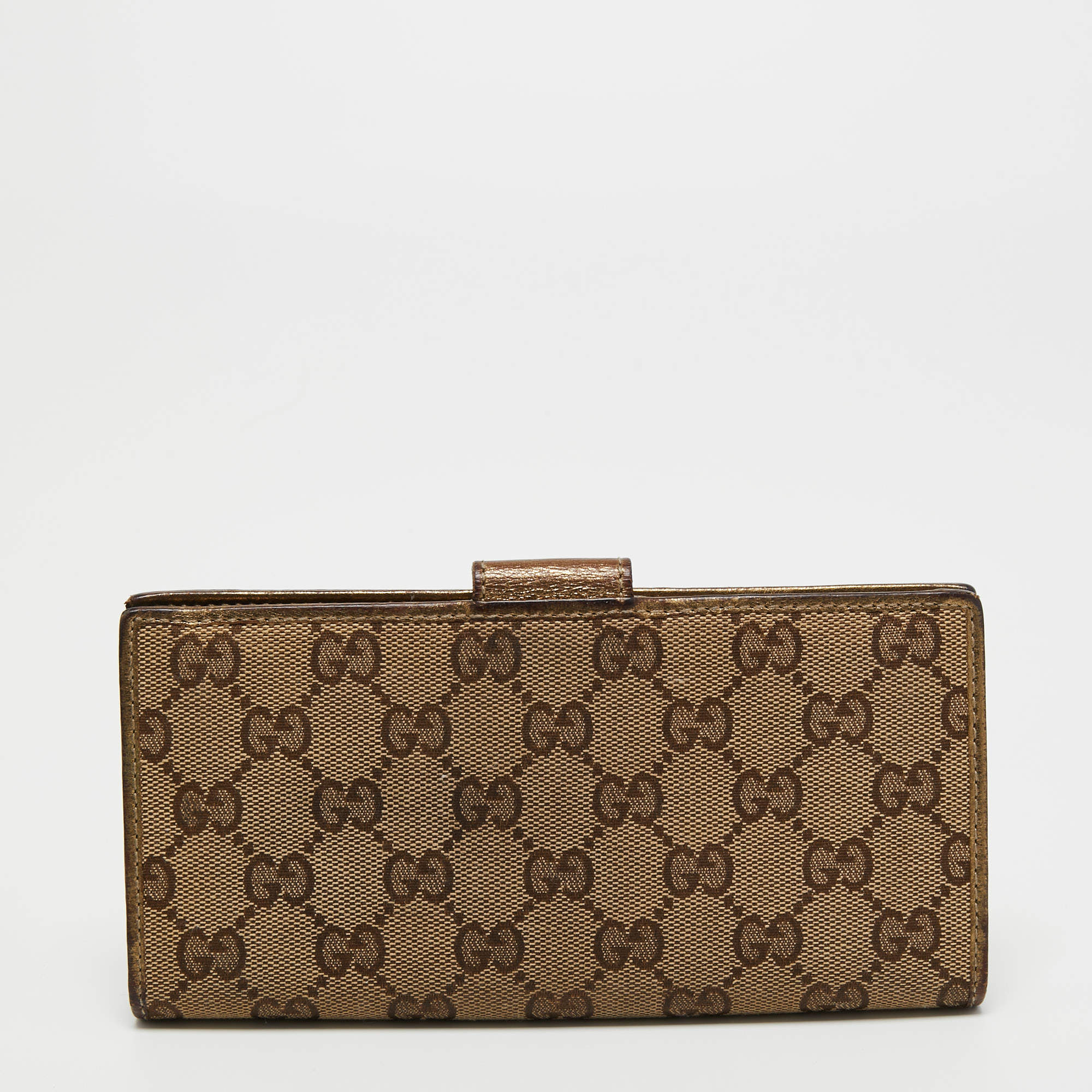 Canvas and Leather Wallet Gucci | TLC