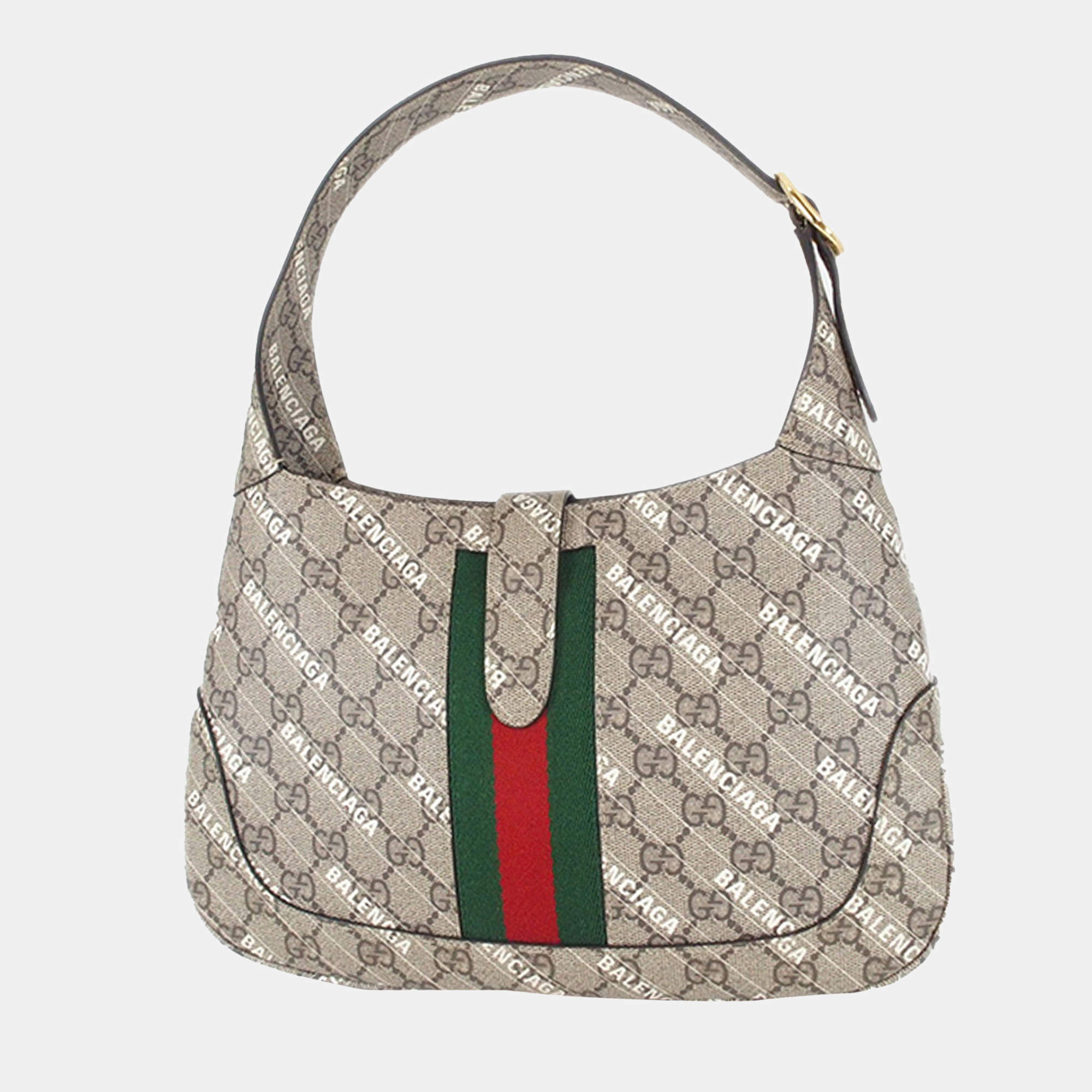Gucci Jackie 1961 small shoulder bag with crossbody strap extender