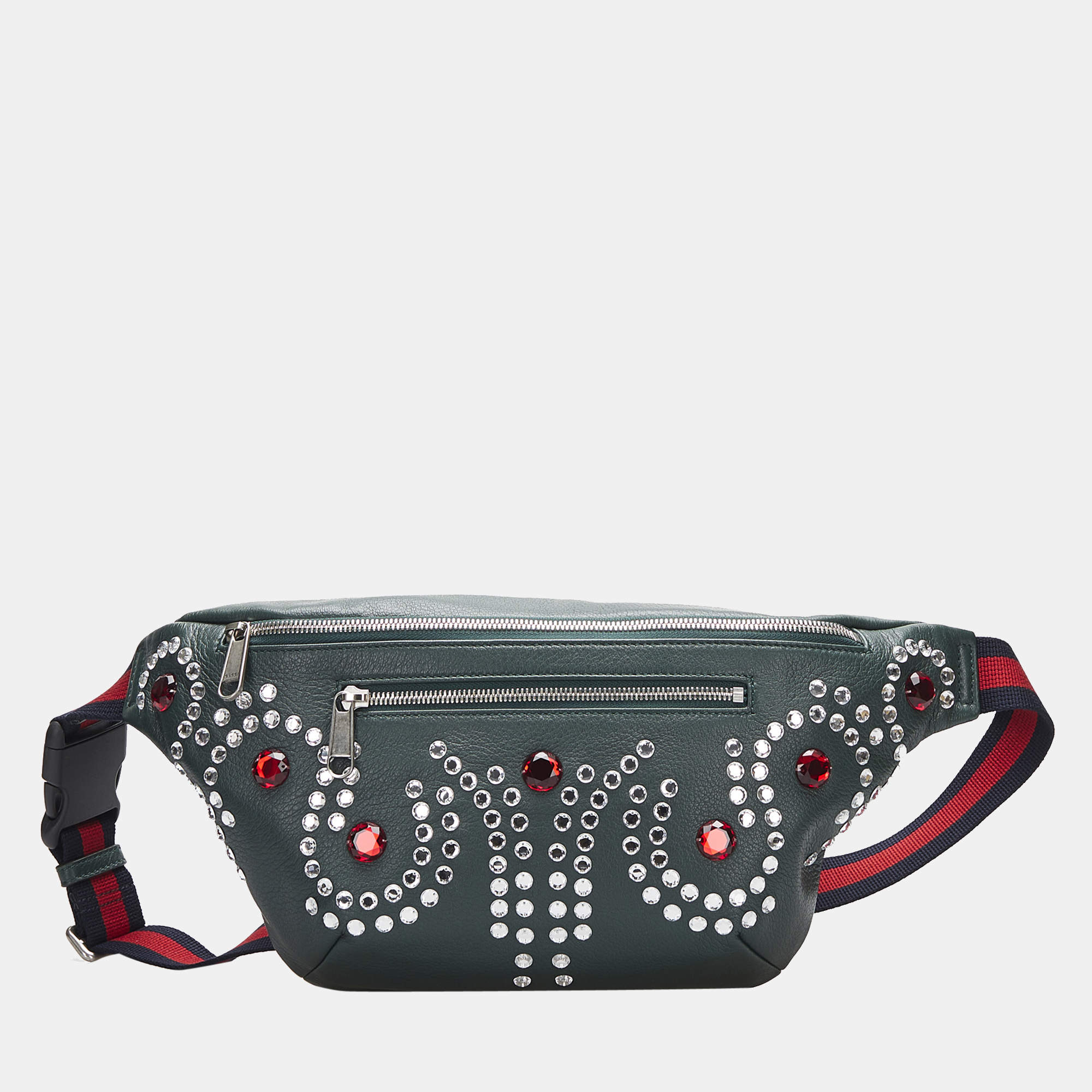 Gucci Ophidia Multi-Pocket Belt Bag - Grey