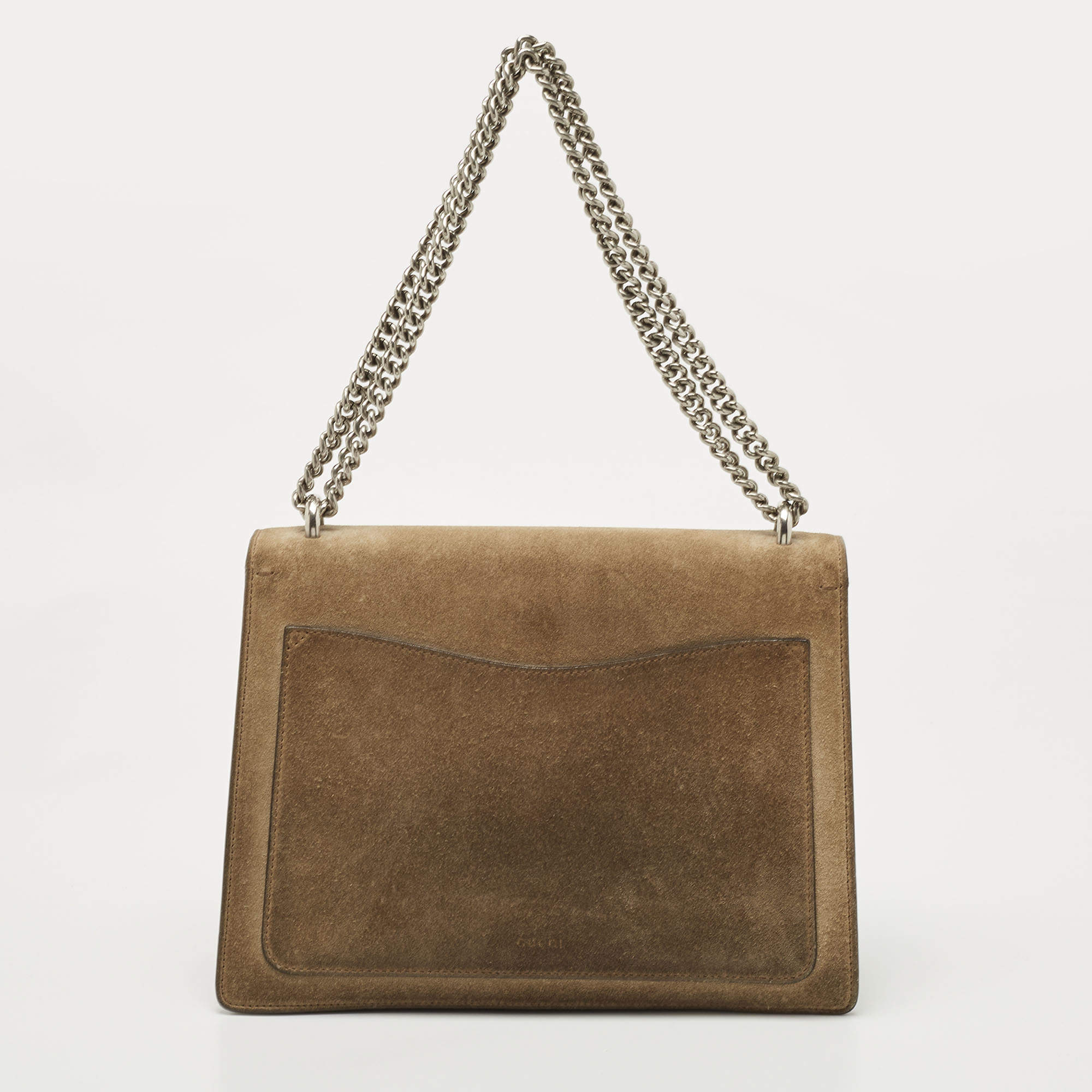 GUCCI Dionysus Mini Leather Chain Shoulder Bag Tan 401231