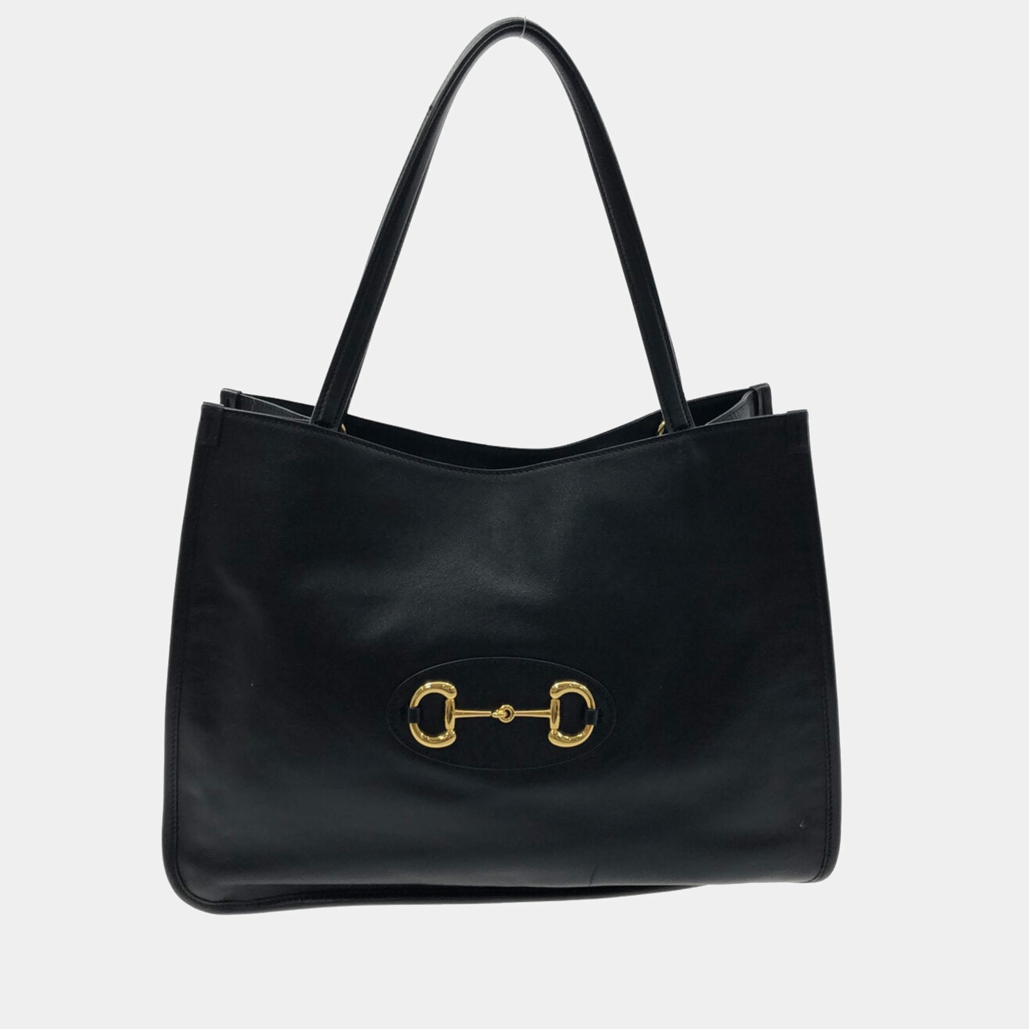 Gucci Black Leather Horsebit bag Gucci | The Luxury Closet