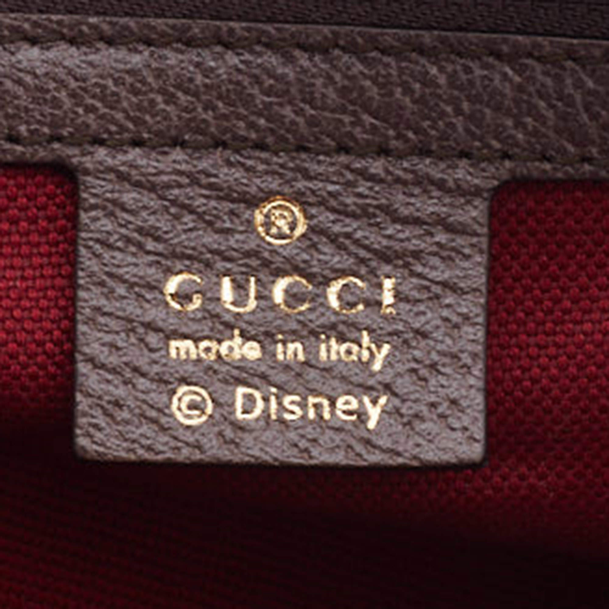 Gucci x Disney GG Supreme Monogram Donald Duck Backpack Bag – OPA