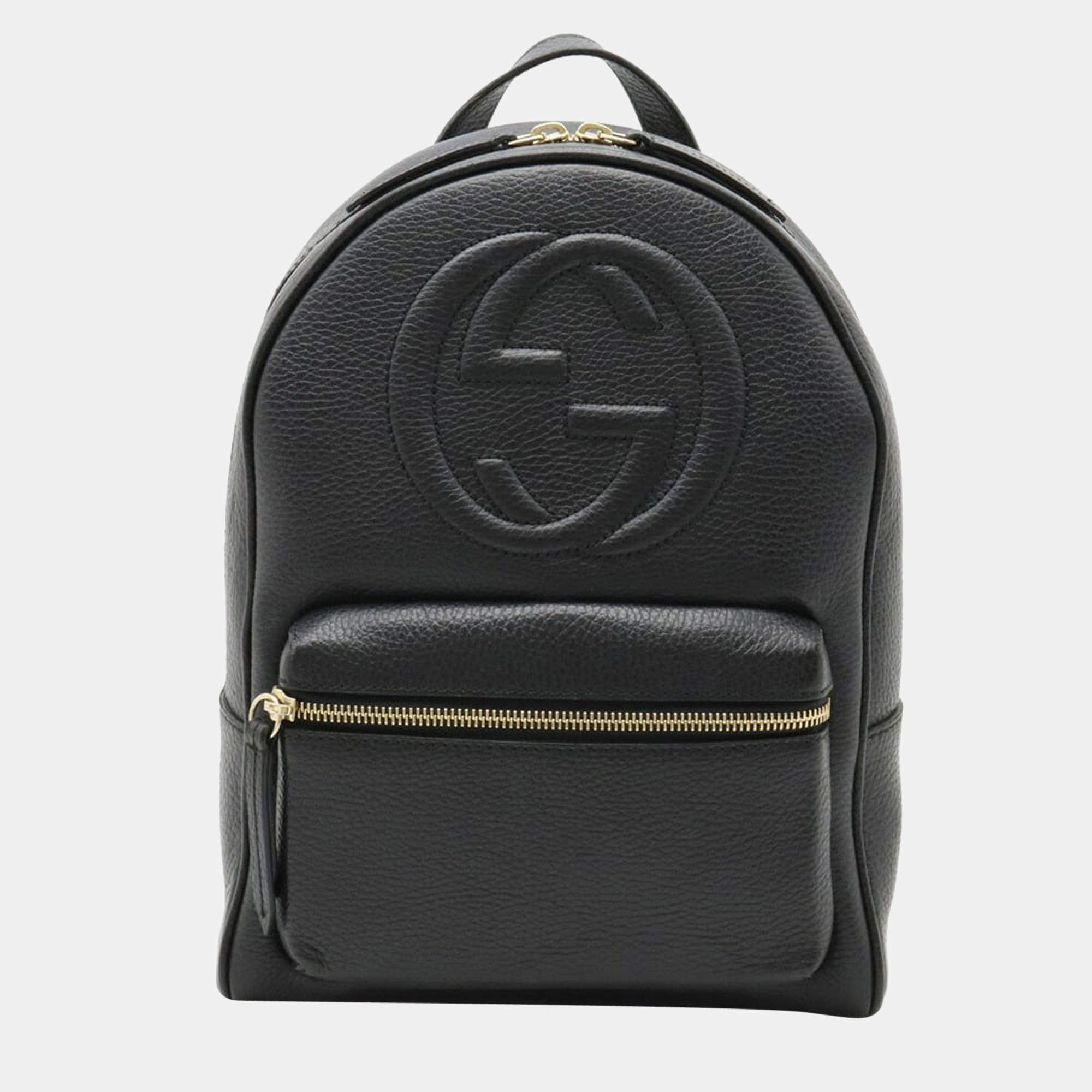 black gucci backpack