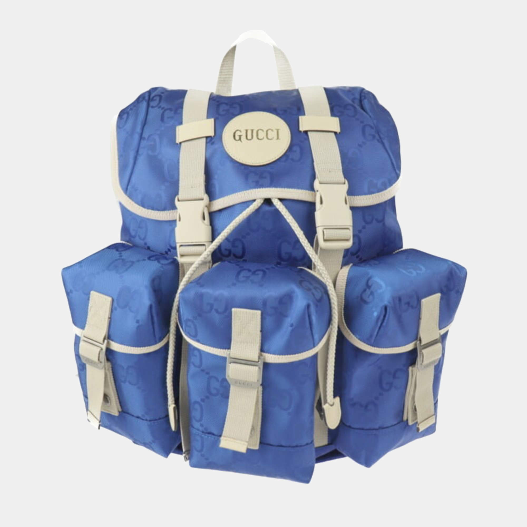 Blue GG Nylon Off the Grid Briefcase