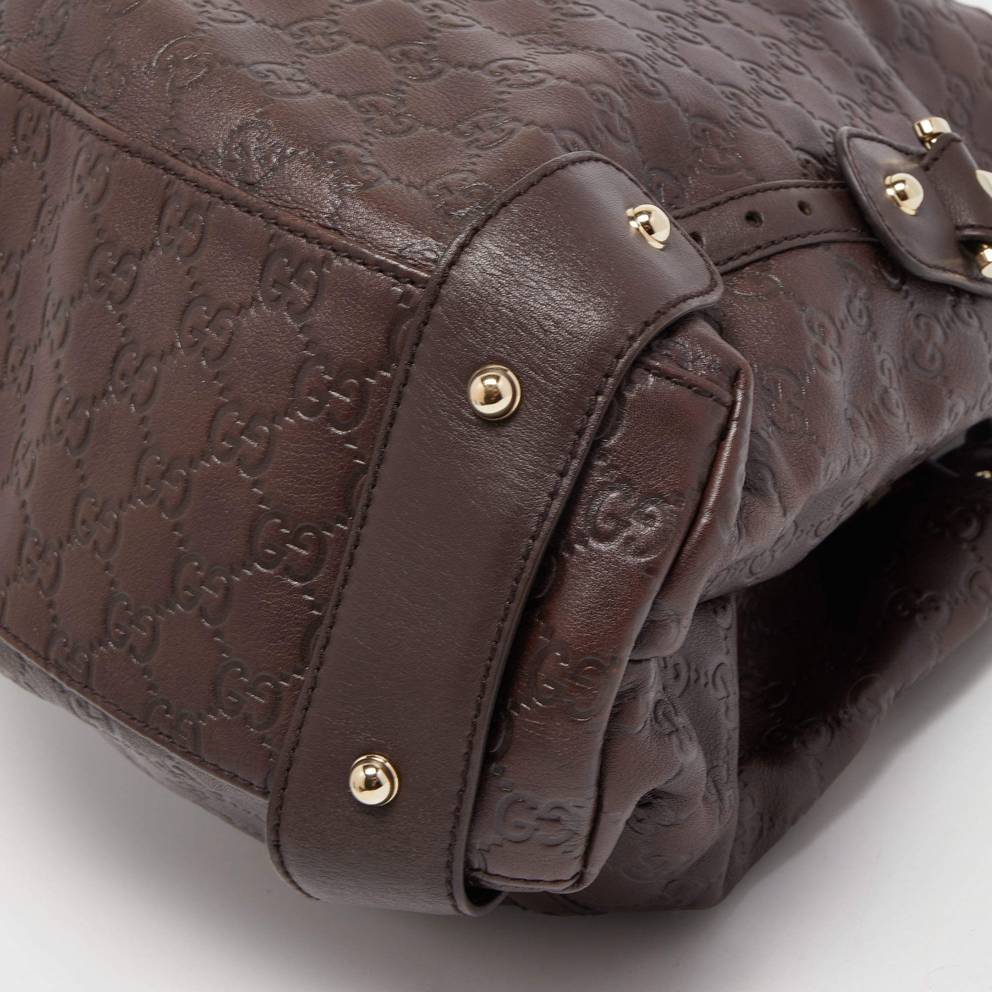 2020 Gucci Pelham Shoulder Bag Guccissima Leather Small –