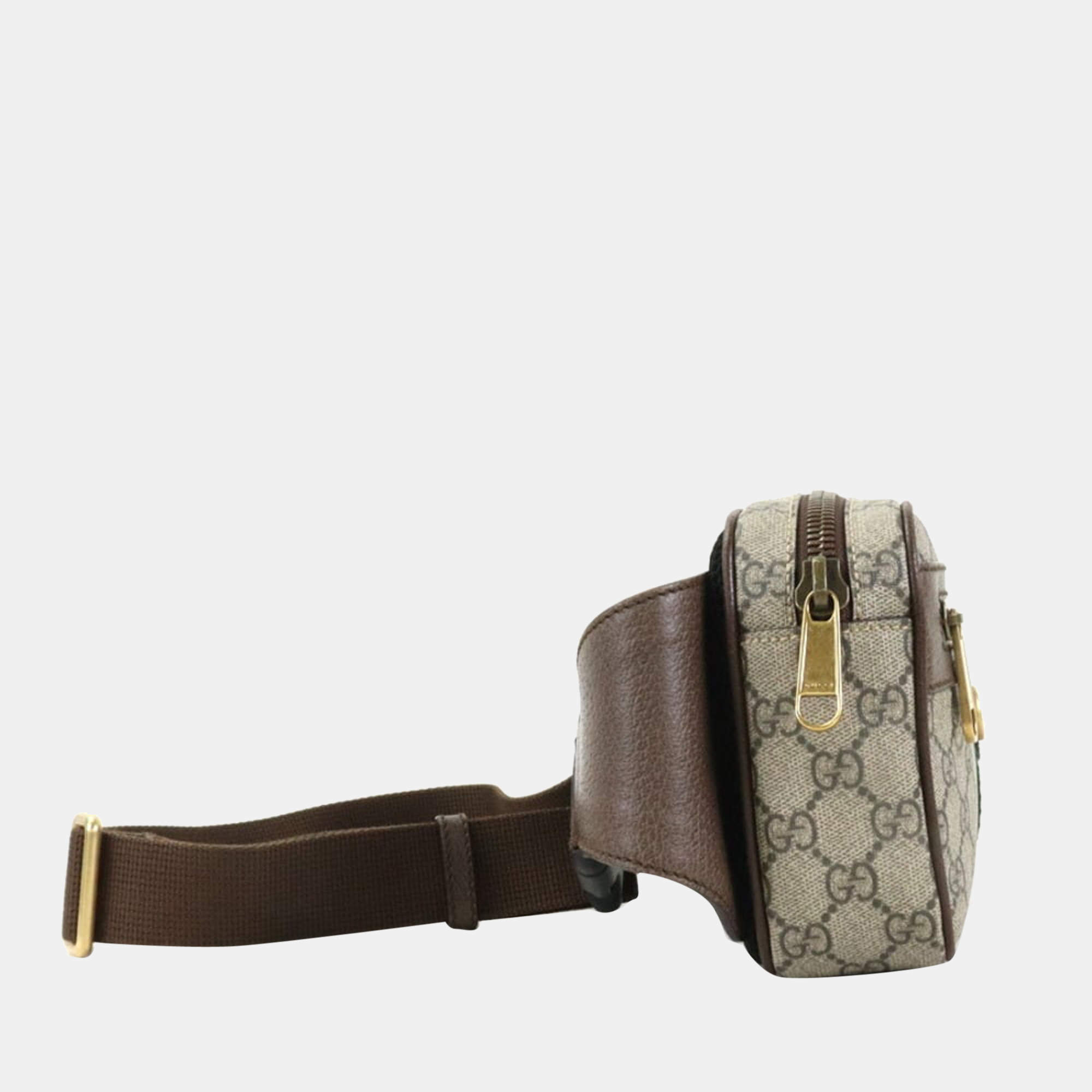 Gucci Ophidia GG Small Canvas Belt Bag in Blue for Men