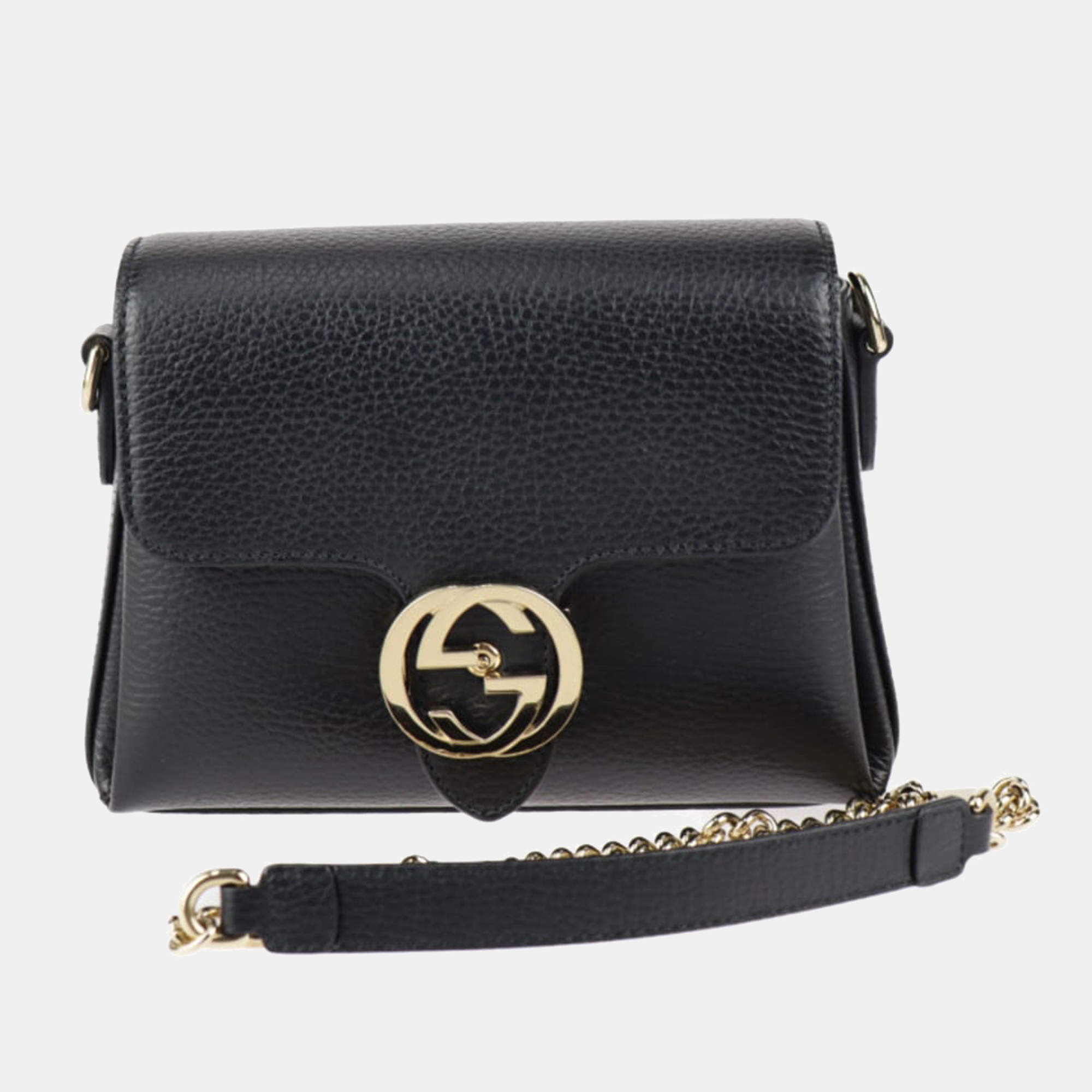 Gucci Borsa Interlocking GG Crossbody  Purses and handbags, Branded  handbags, Gucci leather