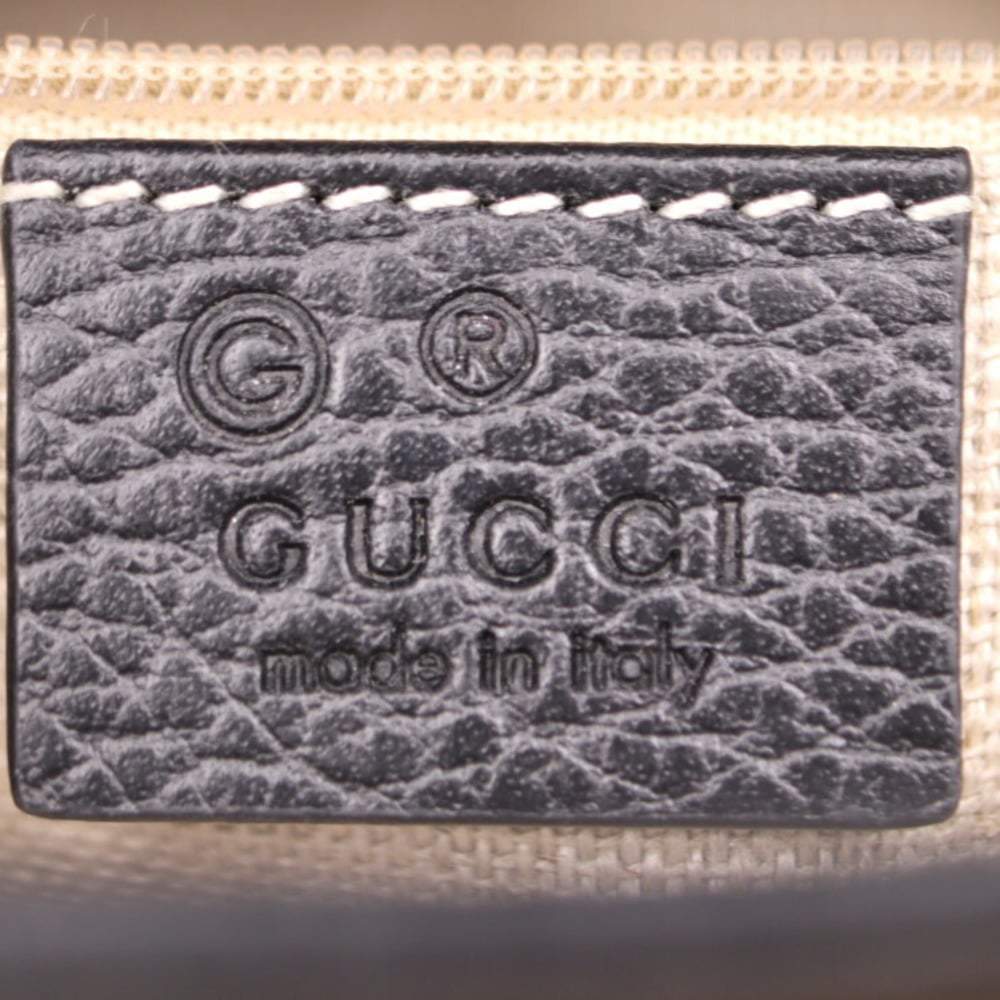 Gucci Small Dollar Interlocking G Crossbody Bag - Black Crossbody Bags,  Handbags - GUC1346455