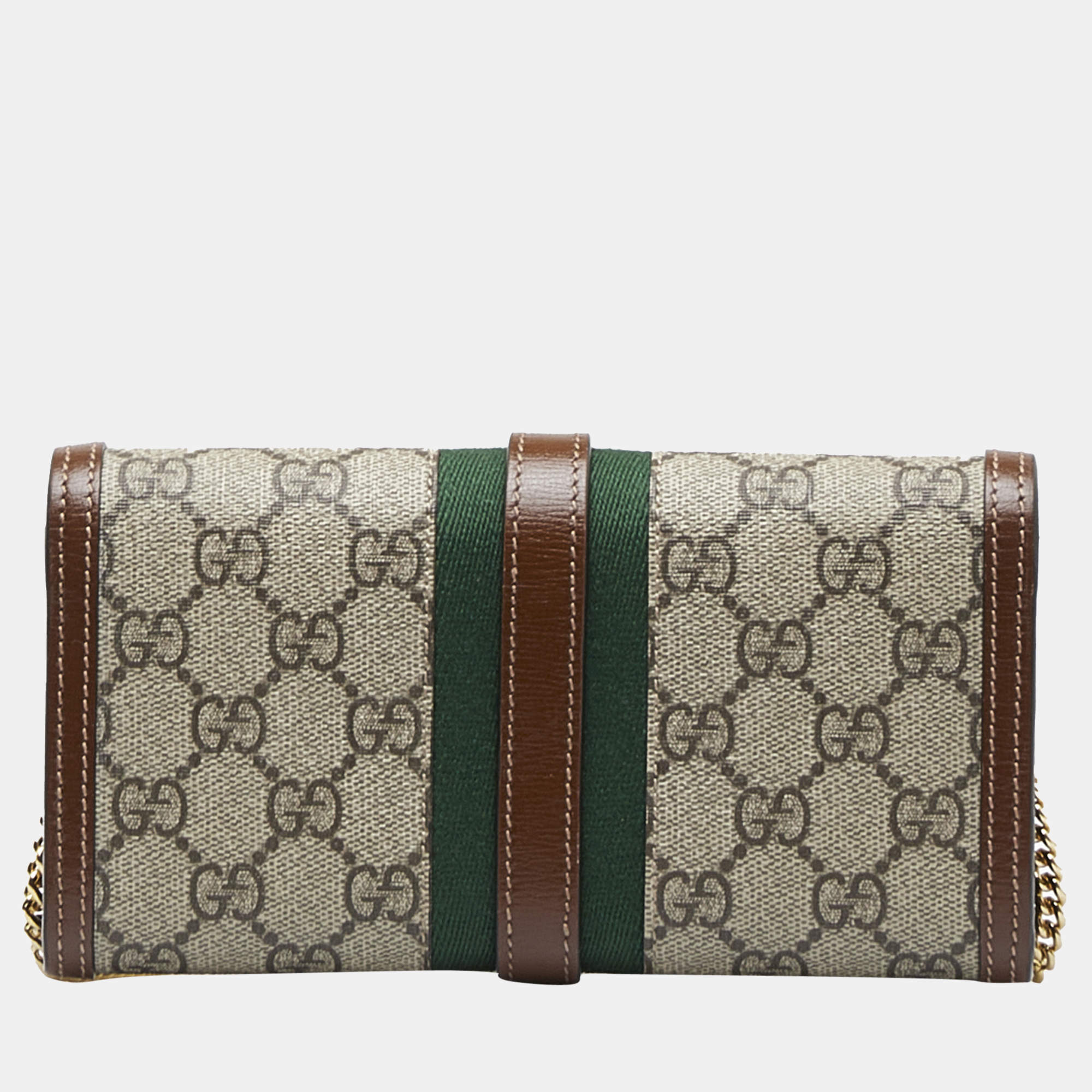 Beige Jackie 1961 GG-Supreme wallet cross-body bag, Gucci