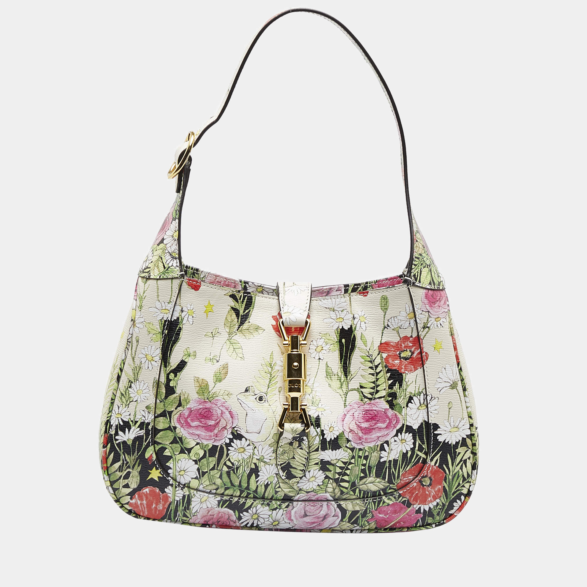 Gucci Jackie 1961 Flora Handbag